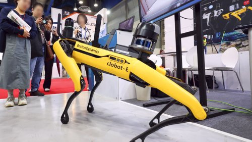>'자율레이저 스캐닝 모듈 장착 로봇'…한국전자제조산업전 x 오토모티브월드코리아