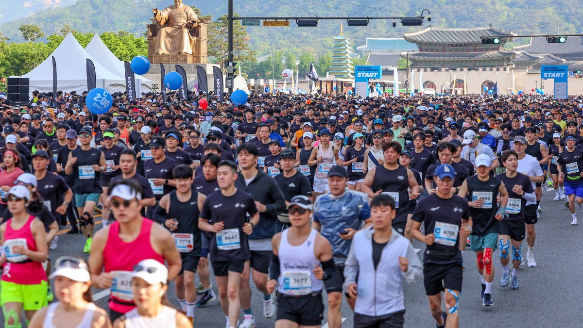 '힘찬 출발'…2024 서울 하프마라톤