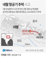 '한국인 2명 탑승' 네팔 항공기 추락…