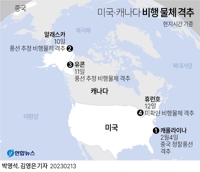 中, 美 추가로 격추한 미확인 물체들 