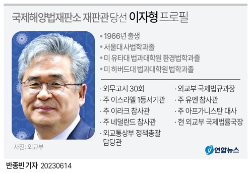  국제해양법재판소 재판관 당선 이자형 프로필