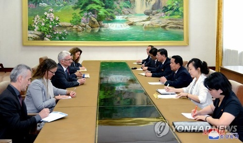 منظمات خيرية دولية تزور كوريا الشمالية بشأن المساعدات الانسانية