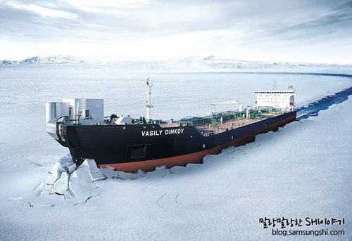 سامسونغ للصناعات الثقيلة تجري محادثات مع العملاء الروس لبناء ناقلات غاز طبيعي مسال كاسحة للجليد