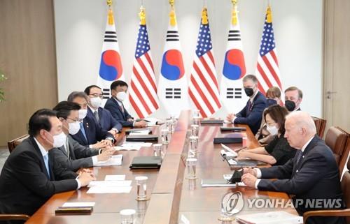 (عاجل)بايدن: التحالف الكوري الأمريكي يشكل ردعا لكوريا الشمالية