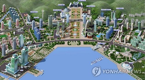 N.K. seeks to build finance complex, luxury hotel in eastern port city