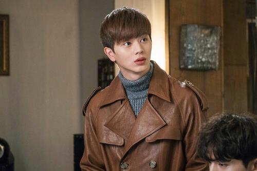 This photo provided by tvN shows Yook Sung-jae of boy band appearing in the channel's fantasy drama "Guardian: The Lonely and Great God." (Yonhap)