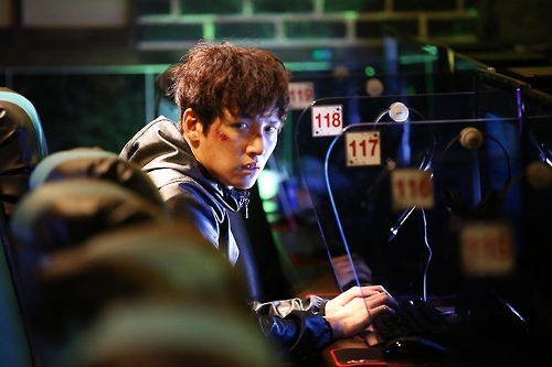 A still cut from the new Korean crime-action thriller "Fabricated City." (Yonhap)