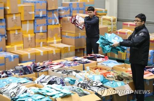 Customs agency busts attempts to illegally export 730,000 masks