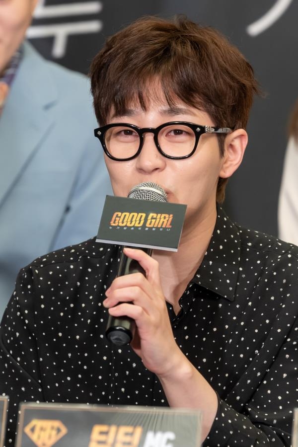 A photo of DinDin, the host of the Mnet music show "Good Girl," provided by the channel (PHOTO NOT FOR SALE) (Yonhap) 