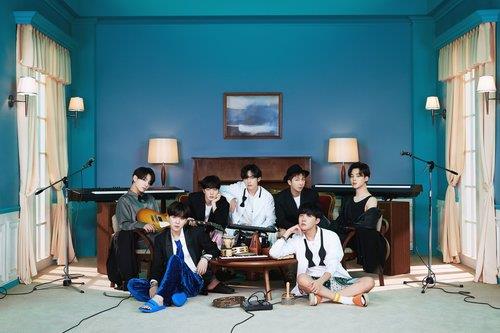 This photo, provided by Big Hit Entertainment, shows a concept photo for BTS' latest album "BE." (PHOTO NOT FOR SALE) (Yonhap)