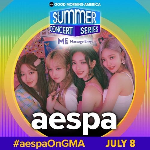 Girl group aespa to perform in 'Good Morning America' 2021 Summer Concert Series