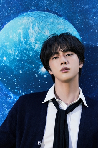 A concept photo for "The Astronaut," the first official solo single from BTS' Jin, provided by his agency, Big Hit Music. The song will drop at 1 p.m. on Oct. 28, 2022. (PHOTO NOT FOR SALE) (Yonhap)