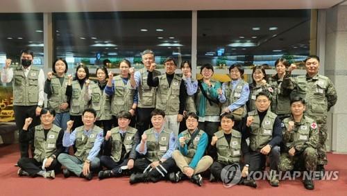 New S. Korean relief team arrives in quake-hit Turkey