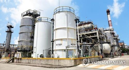This Aug. 26, 2022, file photo shows SK Innovation's main refinery complex in Ulsan, some 300 kilometers southeast of Seoul. (PHOTO NOT FOR SALE) (Yonhap)