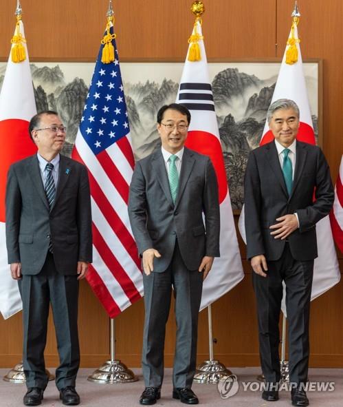 S. Korean, U.S., Japanese nuclear envoys warn of 'stern, unified ...