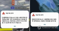 (3rd LD) Seoul city erroneously sends emergency alert after N.K. launch
