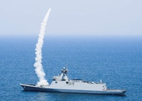 Navy conducts live-fire drills with homegrown missiles