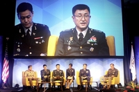 Top S. Korean, U.S., Japanese, Australian Army officials discuss deterrence against N.K. threats