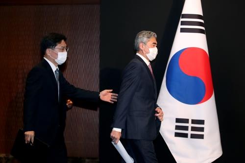 Sung Kim reaffirms cooperation on “different ideas including declaration of end of war”