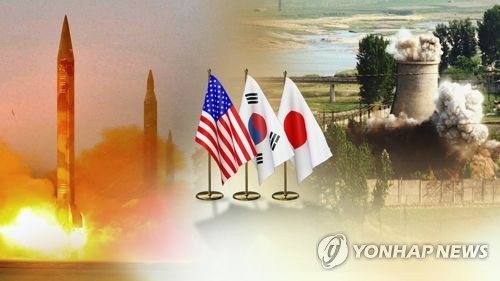 韓国と米国、日本の制服組トップがハワイで会談し、北朝鮮の核・ミサイル脅威への共同対応などについて意見交換した（イメージ）＝（聯合ニュース）