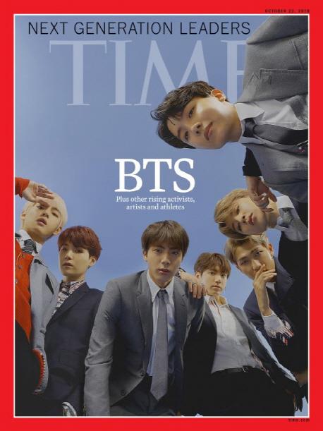 韓流］ＢＴＳが表紙の米タイム誌 発売日前に予約で完売に | 聯合ニュース