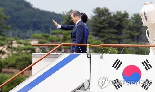 文大統領がＧ２０大阪サミットへ出発　きょう韓中首脳会談