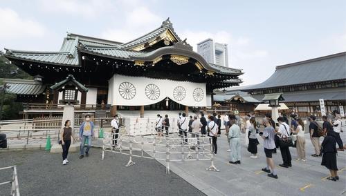 日本閣僚が靖国神社参拝 韓国政府 深い失望と憂慮 聯合ニュース