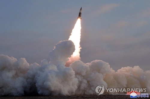 北の弾道ミサイル発射で韓国・鬱陵に空襲警報　被害確認されず