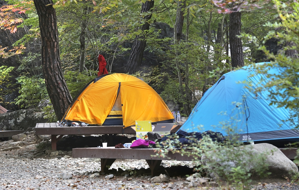 [연합이매진] 신불산폭포자연휴양림 | 연합뉴스