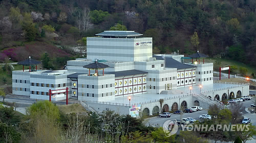 전북 남원에 있는 국립민속국악원 전경
