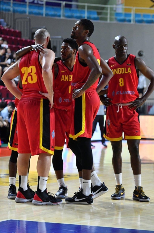 앙골라 농구 대표팀 선수들