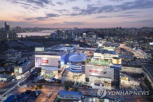 용산 신라아이파크면세점 전경