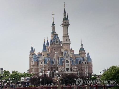 중국 상하이 디즈니랜드 성