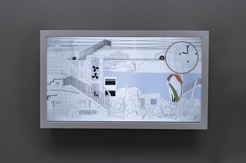 이정민, 'Collected Time_Han River', 2020, MS PowerPoint animation [지갤러리 제공. 재판매 및 DB 금지]