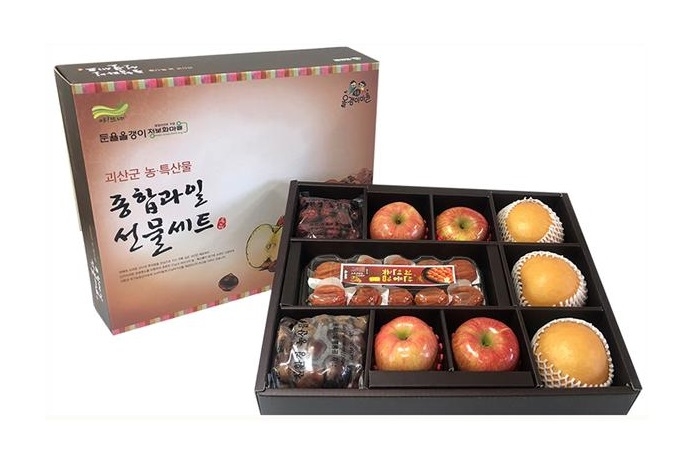 둔율 올갱이마을이 판매하는 과일 선물세트