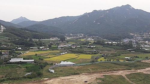 의정부 복합문화 융합단지가 들어설 산곡동 일대