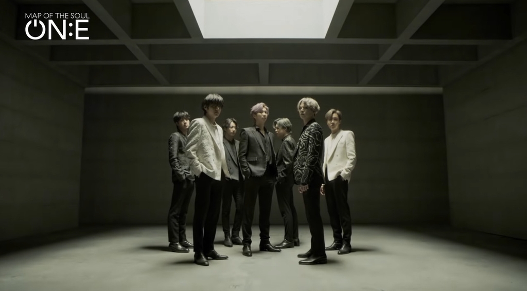 방탄소년단(BTS) 온라인 콘서트 '맵 오브 더 솔 온' 예고 사진