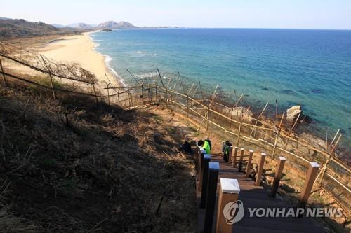 강원 최북단 해안 철책