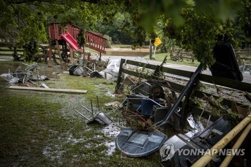 미국 테네시 중부 홍수