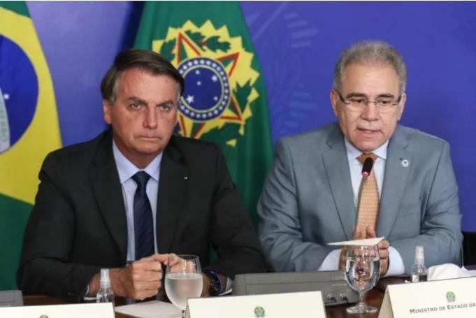 브라질 대통령과 보건장관
