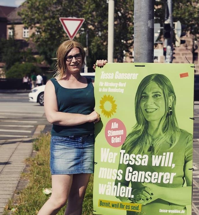 독일 녹색당 소속 테사 갠서러 당선자
