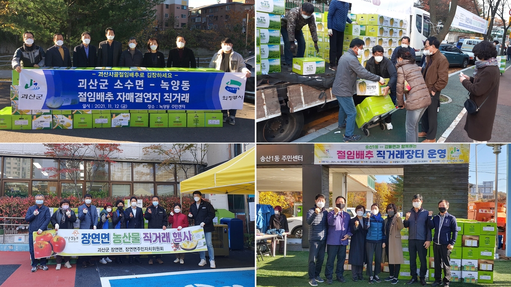 절임배추 자매결연지 직거래 행사