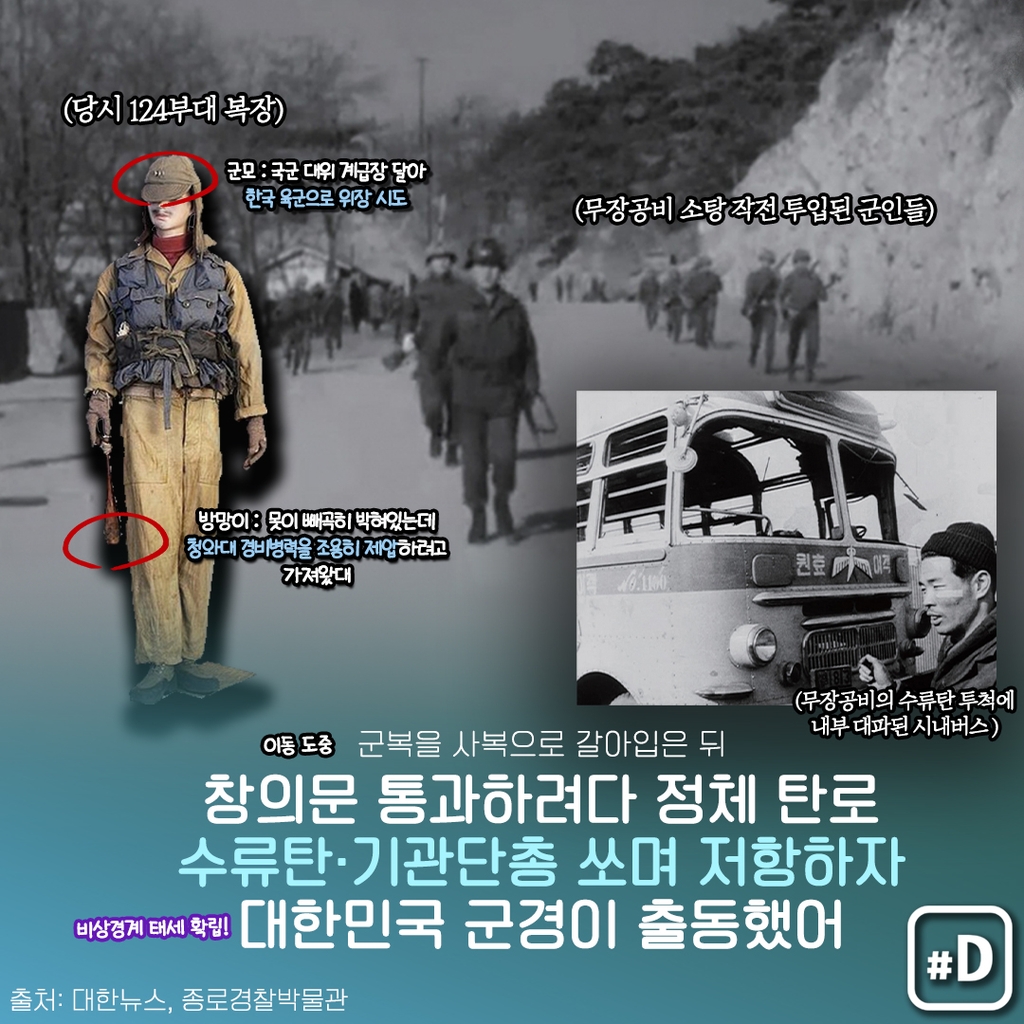 [오늘은] 김신조 일당, 청와대 뒷산까지 침투 - 4