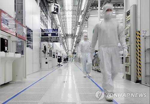 중국 시안의 삼성전자 메모리 반도체 공장
