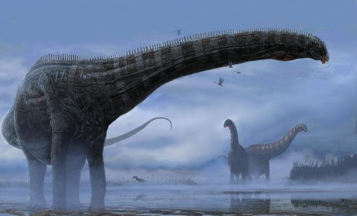 호흡기 질환 화석 증거를 남긴 초식공룡 '돌리' 상상도 