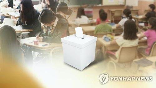진보·보수 교육감 맞대결(CG)