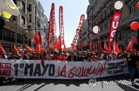 [월드＆포토] 유럽 곳곳에서도 노동절 행진