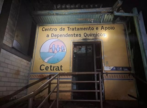 화재로 10여명이 사망한 브라질 마약 중독자 치료·지원 센터