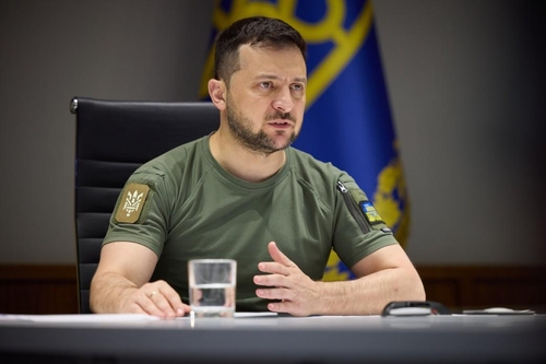 젤렌스키, G7회의서 "우크라이나 안전보장에 참여해 달라"