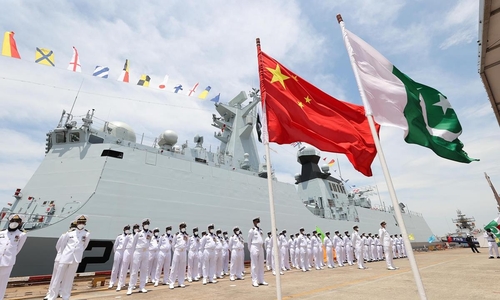 中·파키스탄 합동 해상훈련…중국산 군함 운용 연습